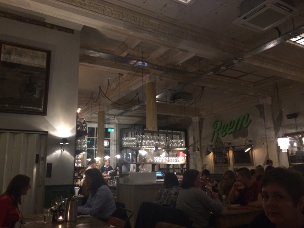 Jamie's Trattoria Restaurant Chelmsford inside bar